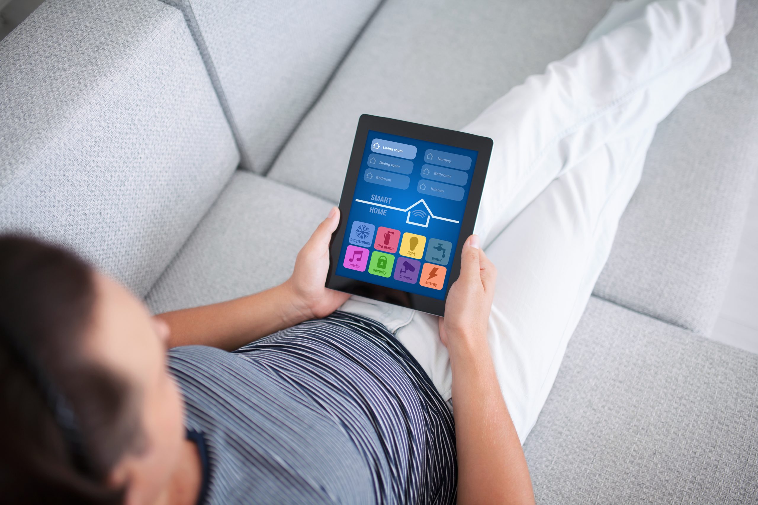 Man completing online therapy homework exercises between sessions