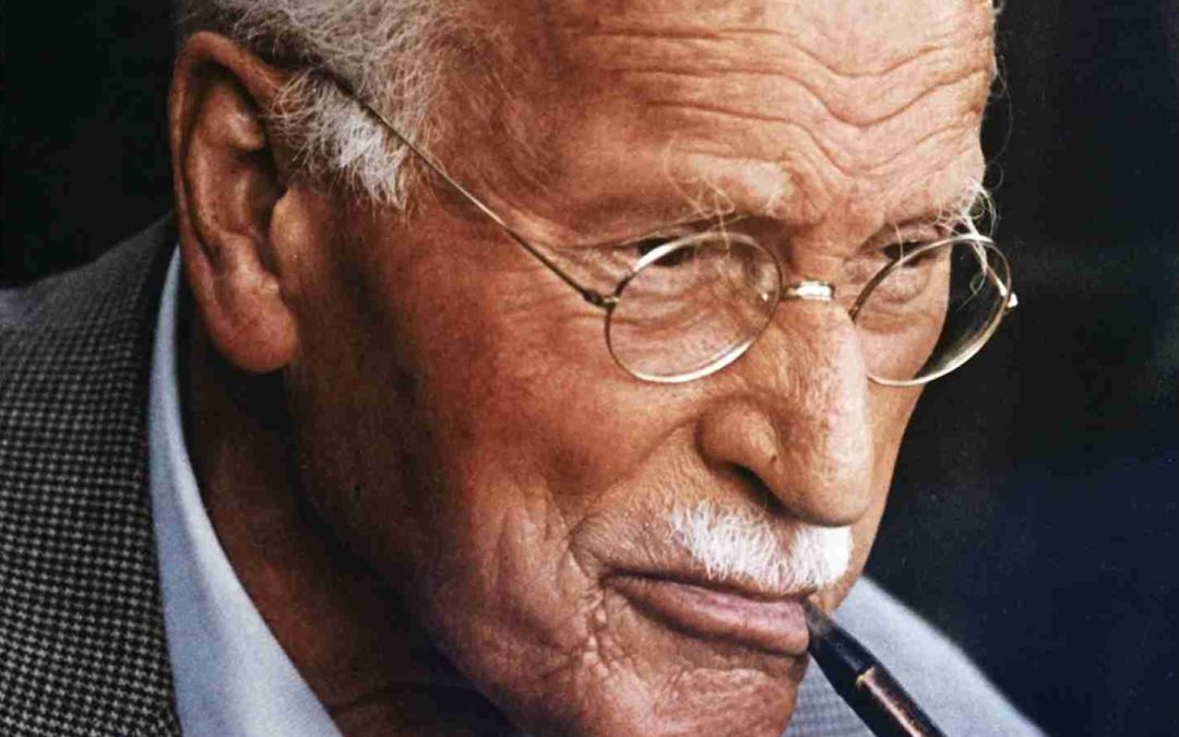 Portrait of Carl Jung, the Swiss psychiatrist who founded analytical psychology